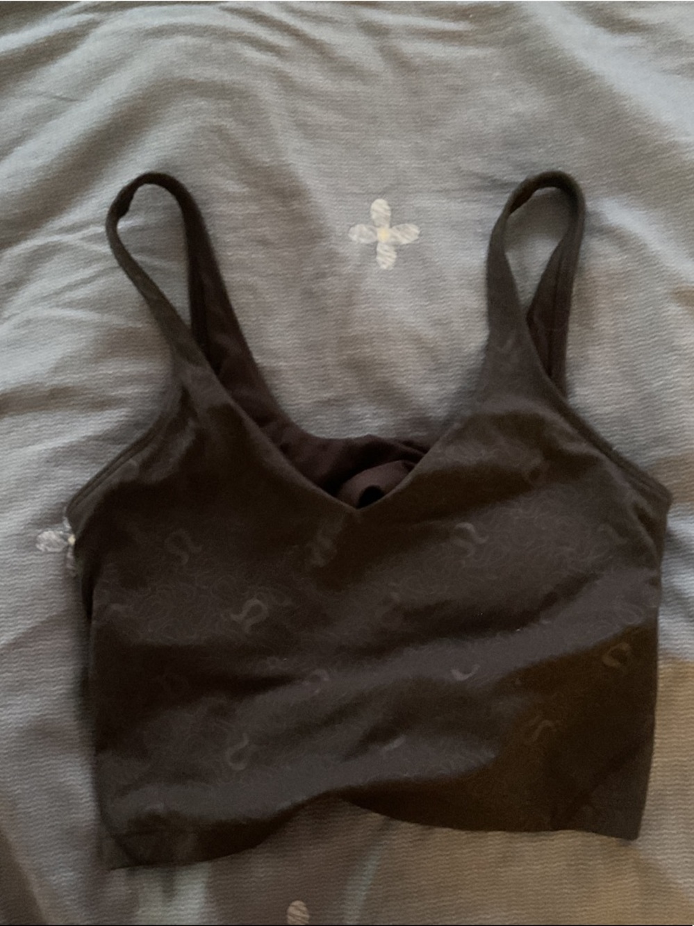Black ALIGN LULU no pads size 8